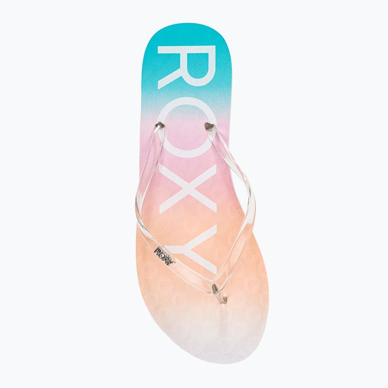 Damen-Flip-Flops ROXY Viva Jelly 2021 aquamarine 6