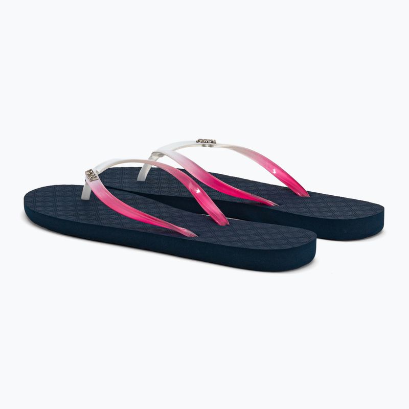 Damen-Flip-Flops ROXY Viva Gradient 2021 navy/ orange