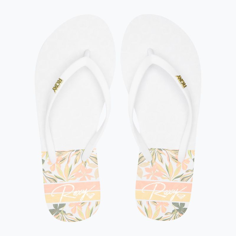 Damen-Flip-Flops ROXY Viva Printed 2021 white 12