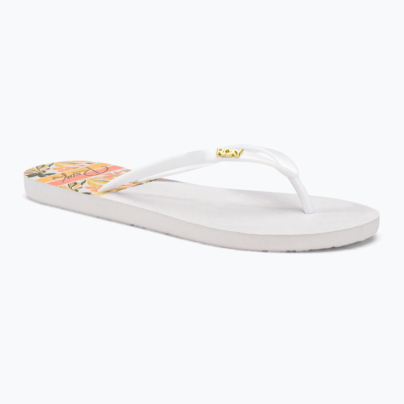 Damen-Flip-Flops ROXY Viva Printed 2021 white