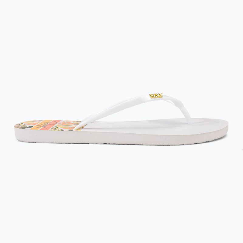 Damen-Flip-Flops ROXY Viva Printed 2021 white 2