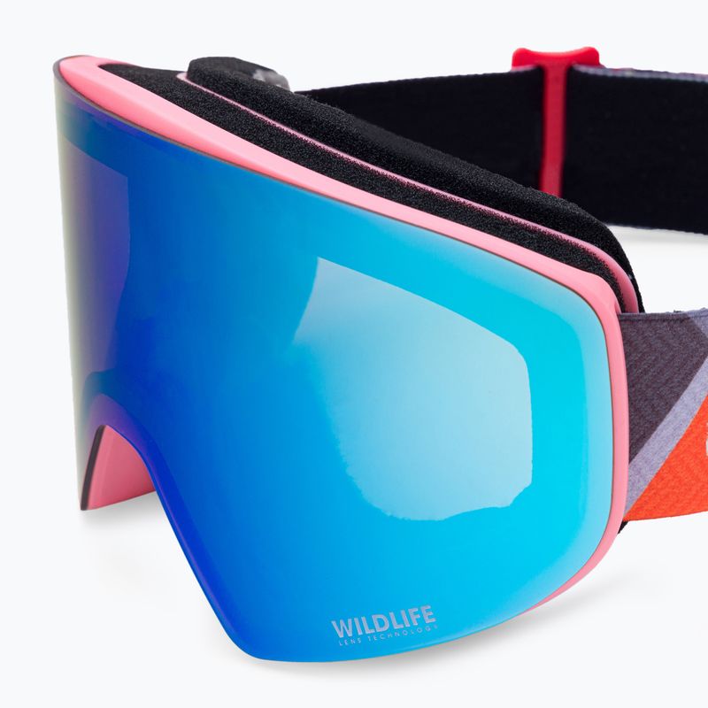 VonZipper Encore rosa Snowboardbrille AZYTG00114 5