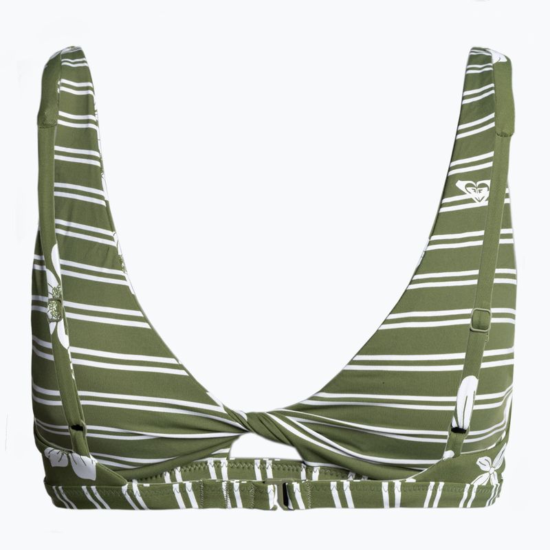Badeanzug-Oberteil ROXY Retro Revo Twist Bra 2021 loden green surfrider spirit s 2