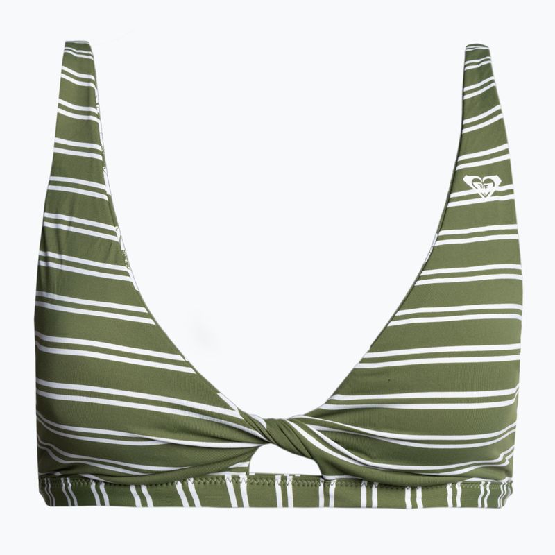Badeanzug-Oberteil ROXY Retro Revo Twist Bra 2021 loden green surfrider spirit s