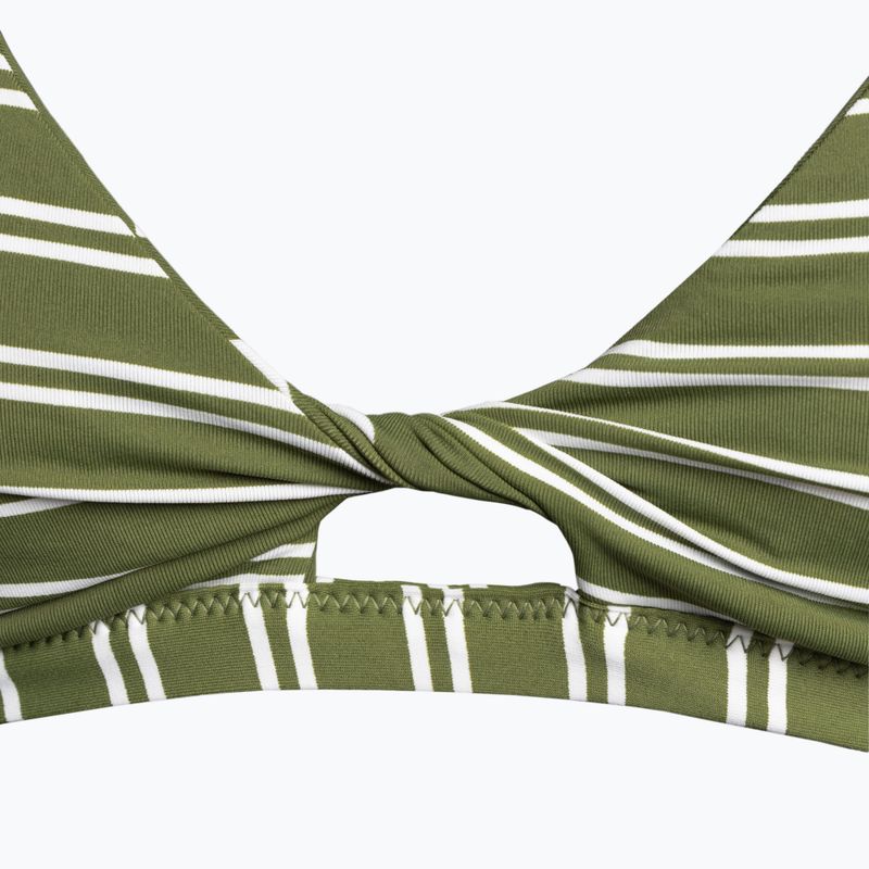 Badeanzug-Oberteil ROXY Retro Revo Twist Bra 2021 loden green surfrider spirit s