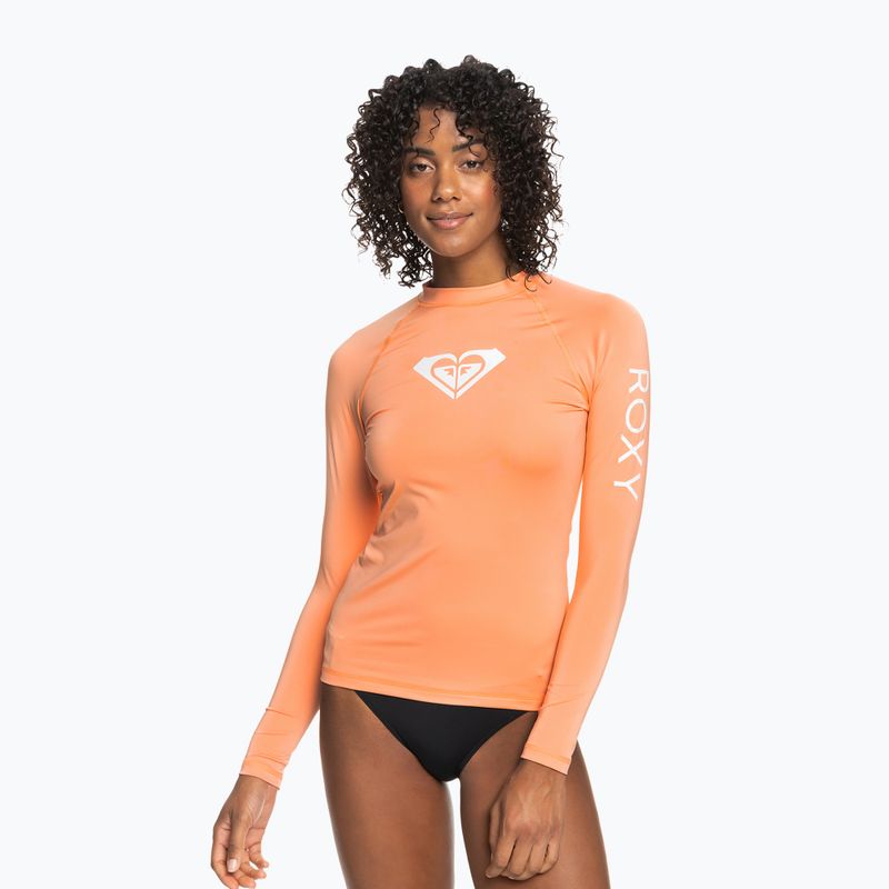 Damen ROXY Whole Hearted Papaya Punch Schwimmen Longsleeve 2