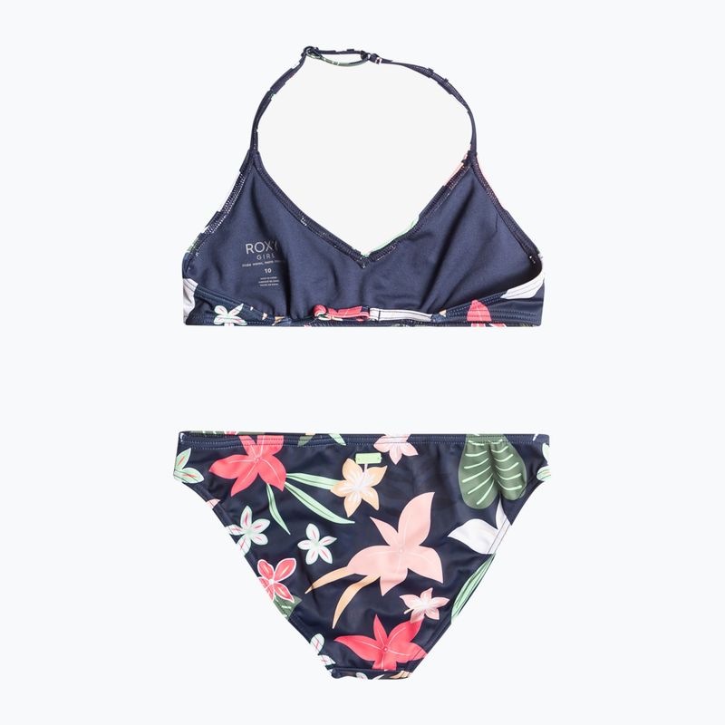 Zweiteiliger Badeanzug für Kinder ROXY Vacay For Life Triangle Bra Set 2021 mood indigo alma swim 2