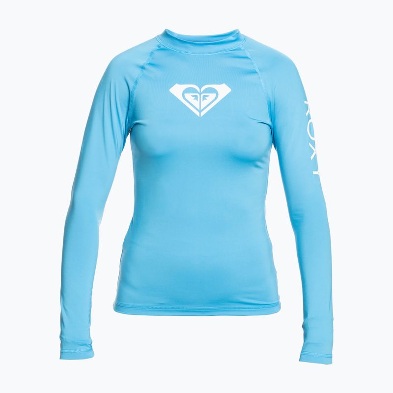 Damen Schwimmen Longsleeve ROXY Whole Hearted azurblau