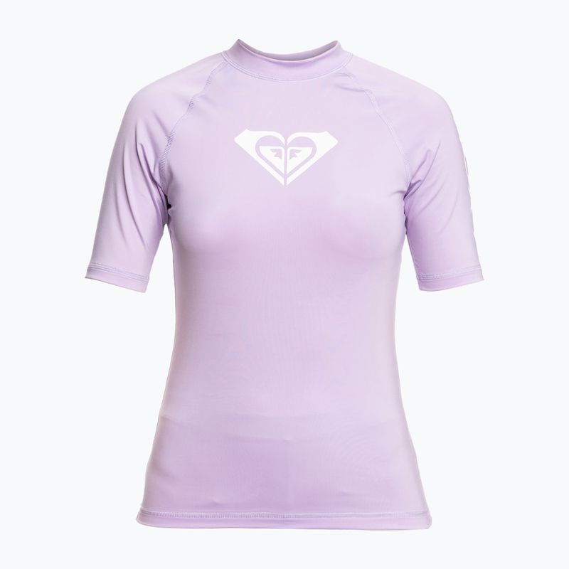 Frauen-T-Shirt zum Schwimmen ROXY Whole Hearted 2021 purple rose 6