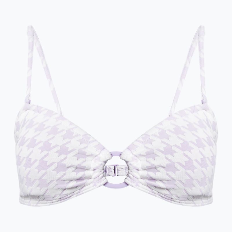 Badeanzug-Oberteil ROXY Check It Bandeau 2021 purple rose