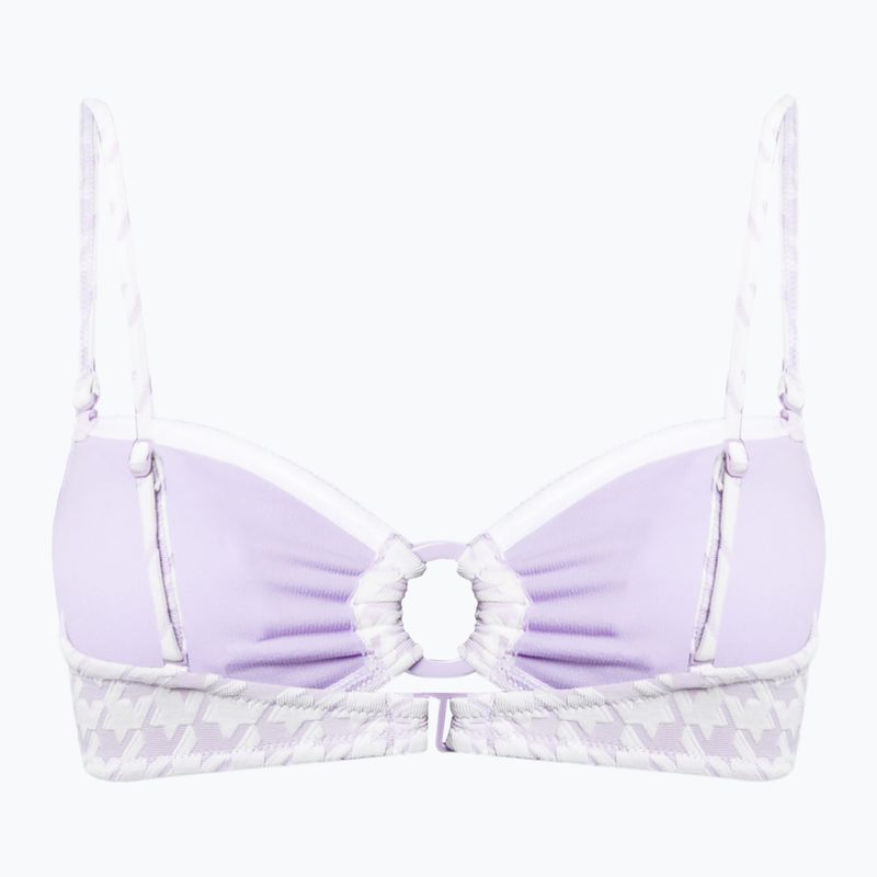 Badeanzug-Oberteil ROXY Check It Bandeau 2021 purple rose 2