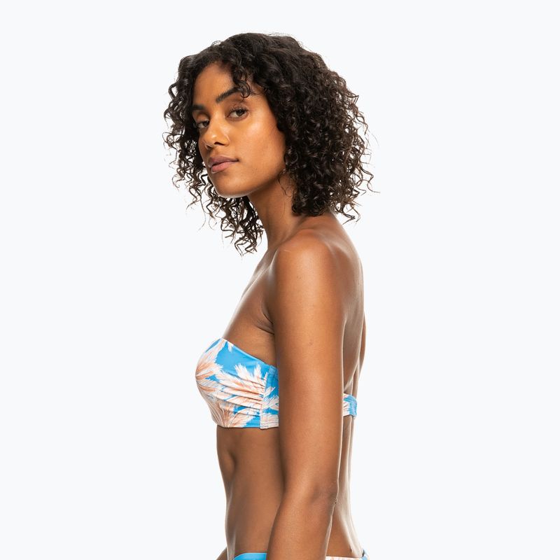 Badeanzug-Oberteil ROXY Love The Beach Vibe 2021 azure blue palm island