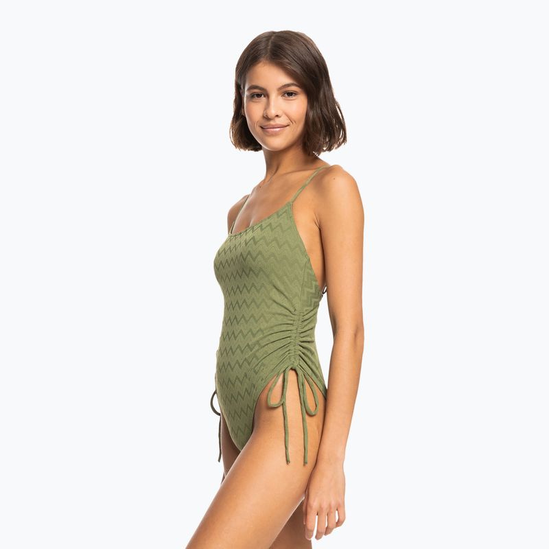 Einteiliger Badeanzug für Damen ROXY Current Coolness 2021 loden green 7