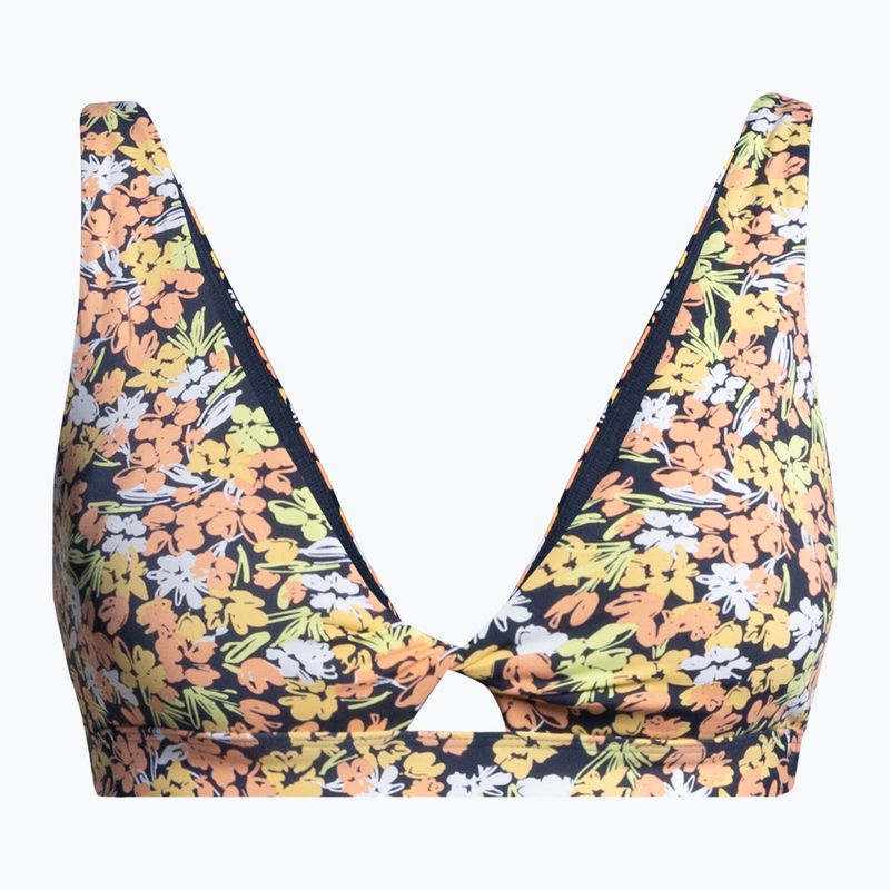 Badeanzug-Oberteil ROXY Beach Classics Twist Elong 2021 mood indigo ditsy love