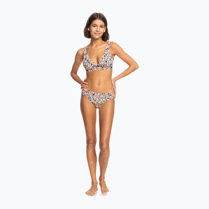 Badeanzug-Oberteil ROXY Beach Classics Twist Elong 2021 mood indigo ditsy love