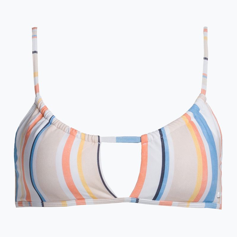 Badeanzug-Oberteil ROXY Beach Classics Bralette 2021 peach whip sand stripper