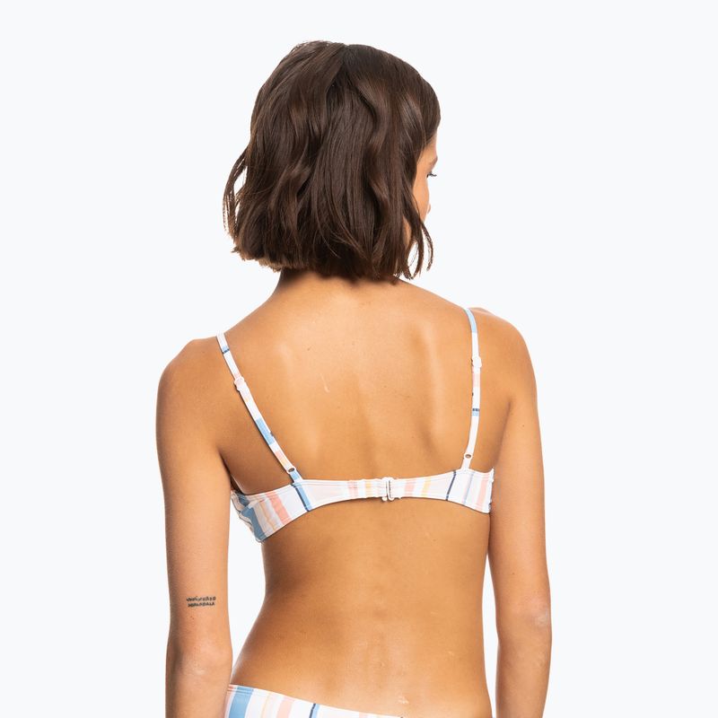 Badeanzug-Oberteil ROXY Beach Classics Bralette 2021 peach whip sand stripper