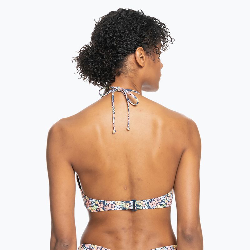 Badeanzug-Oberteil ROXY Beach Classics Fashion Triangle 2021 mood indigo ditsy love