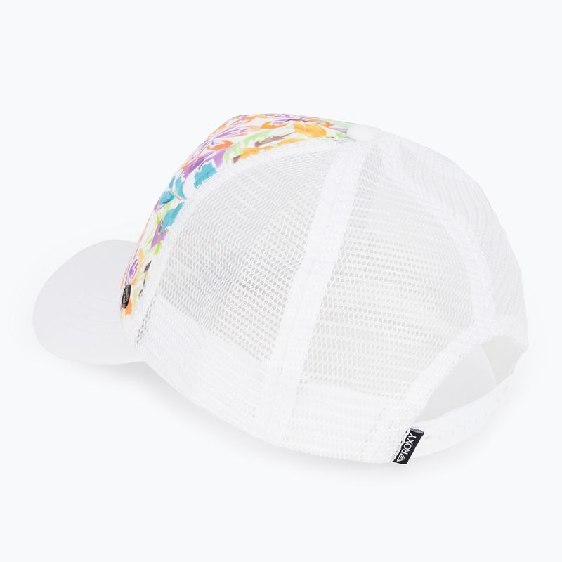 Baseballmütze für Frauen ROXY Beautiful Morning 2021 snow white pualani combo 3