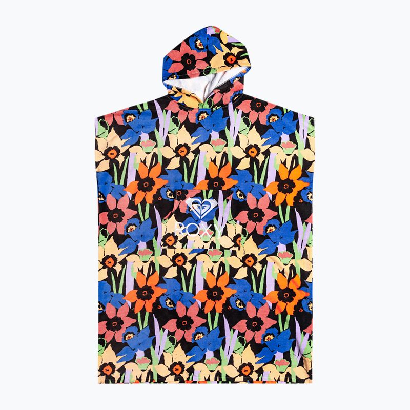 Ponchos für Frauen ROXY Stay Magical Printed 2021 anthracite flower jammin