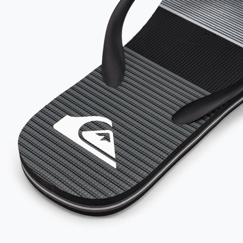 Herren-Flip-Flops Quiksilver Molokai Tijuana grey 8