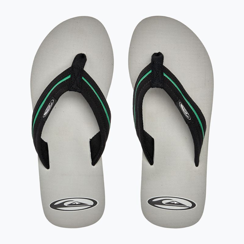 Quiksilver Herren Molokai Layback Saturn Zehntrenner weiß und schwarz AQYL101319 12