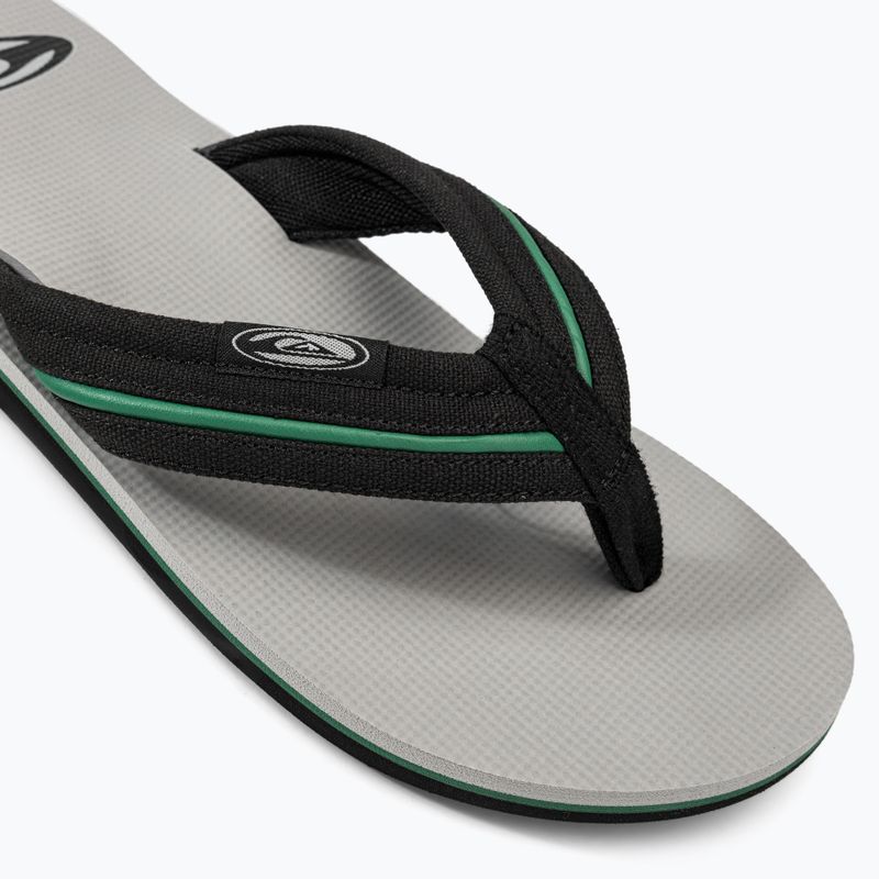Quiksilver Herren Molokai Layback Saturn Zehntrenner weiß und schwarz AQYL101319 7