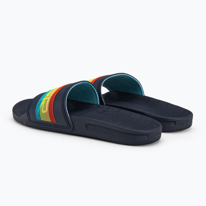 Herren-Flip-Flops Quiksilver Rivi Wordmark Slide blue 3