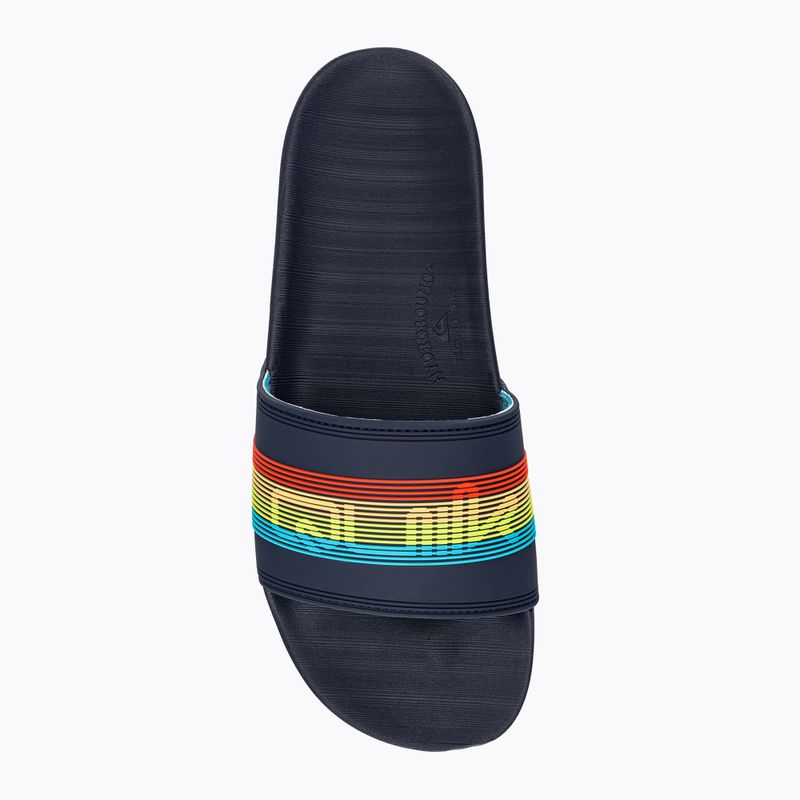 Herren-Flip-Flops Quiksilver Rivi Wordmark Slide blue 6