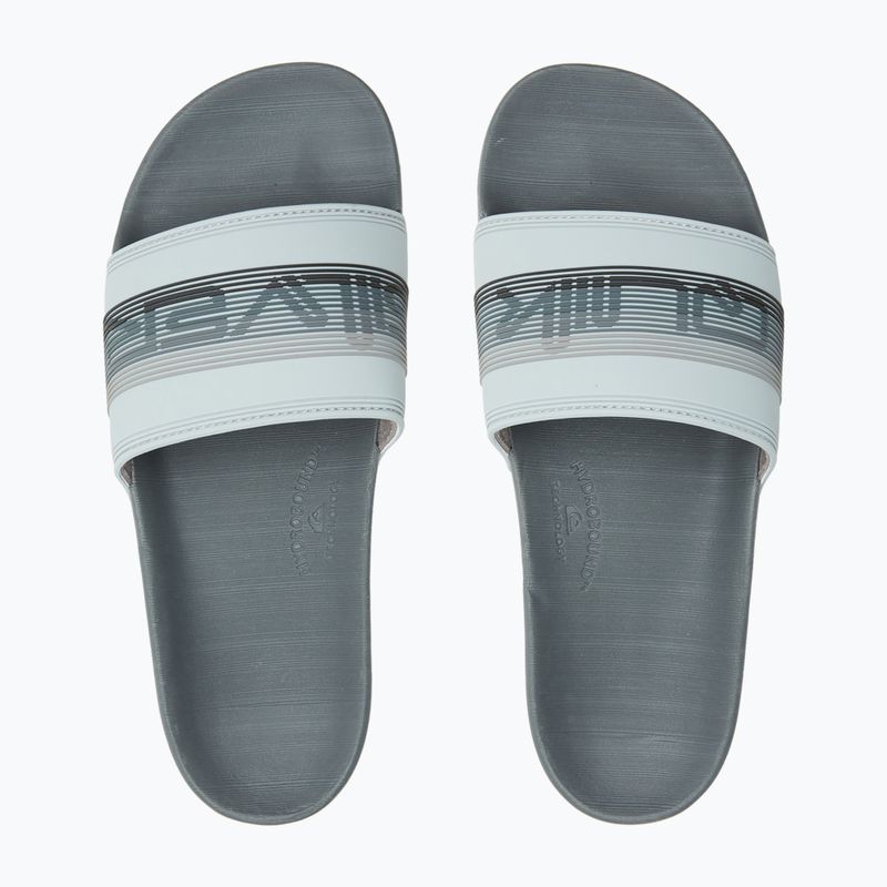 Herren-Flip-Flops Quiksilver Rivi Wordmark Slide grey 12