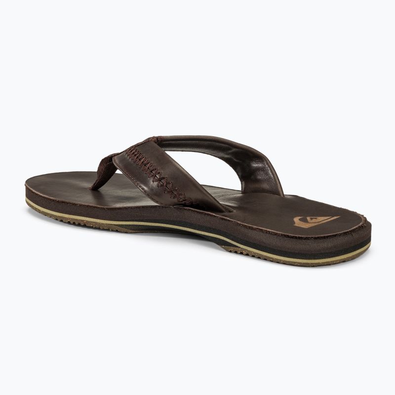 Herren Quiksilver Carver Natural II braun 1 Flip Flops 3