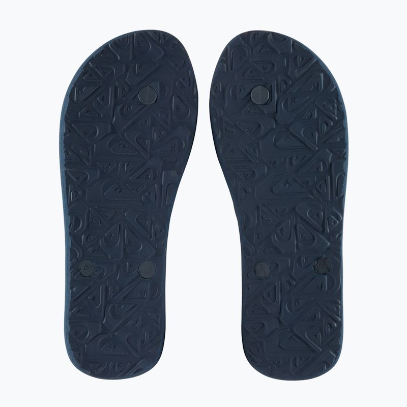 Herren-Flip-Flops Quiksilver Molokai Massive grey/orange/grey