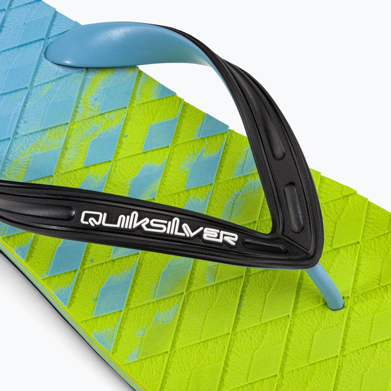 Herren Quiksilver Oahuey grün Zehntrenner AQYL101313 7