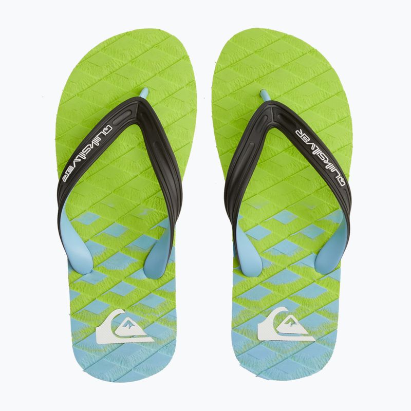 Herren Quiksilver Oahuey grün Zehntrenner AQYL101313 12