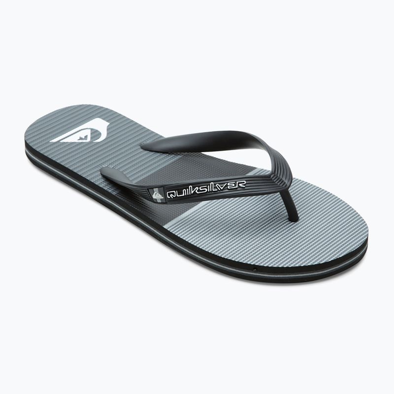 Herren-Flip-Flops Quiksilver Molokai Tijuana grey 9