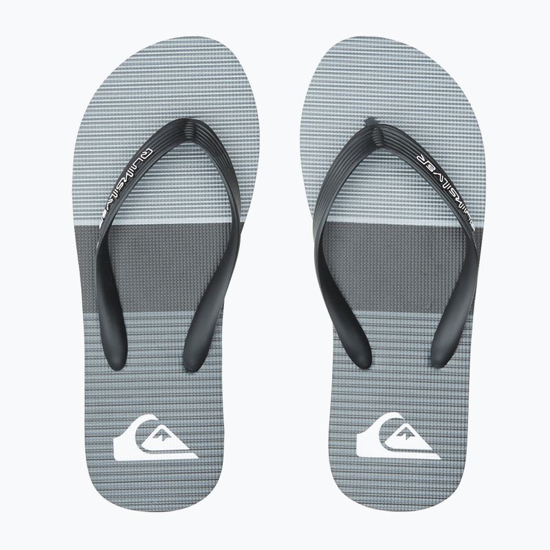 Herren-Flip-Flops Quiksilver Molokai Tijuana grey 12