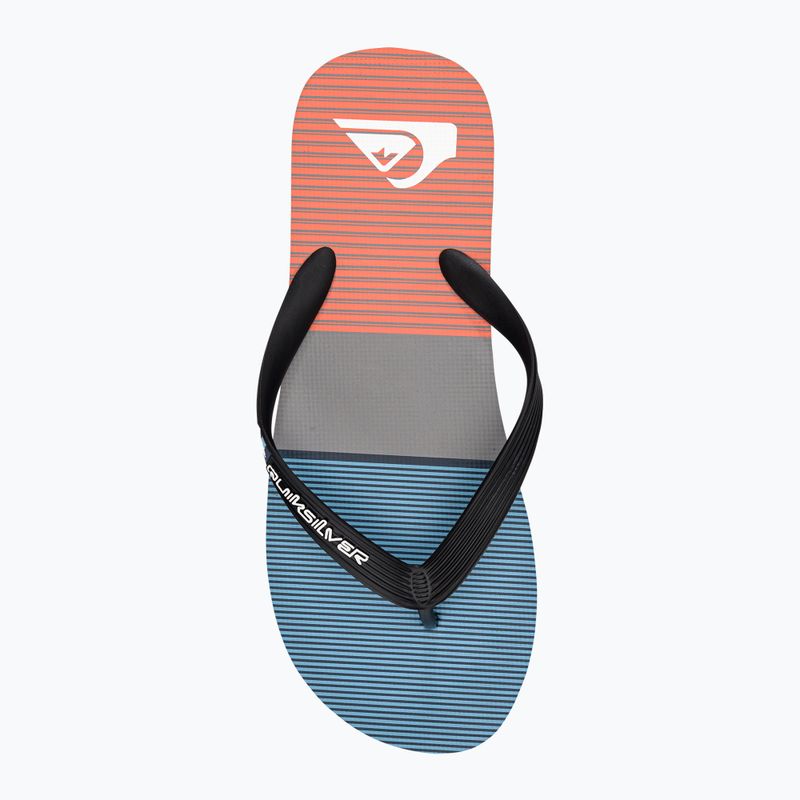 Herren-Flip-Flops Quiksilver Molokai Tijuana blue/blue/orange 6