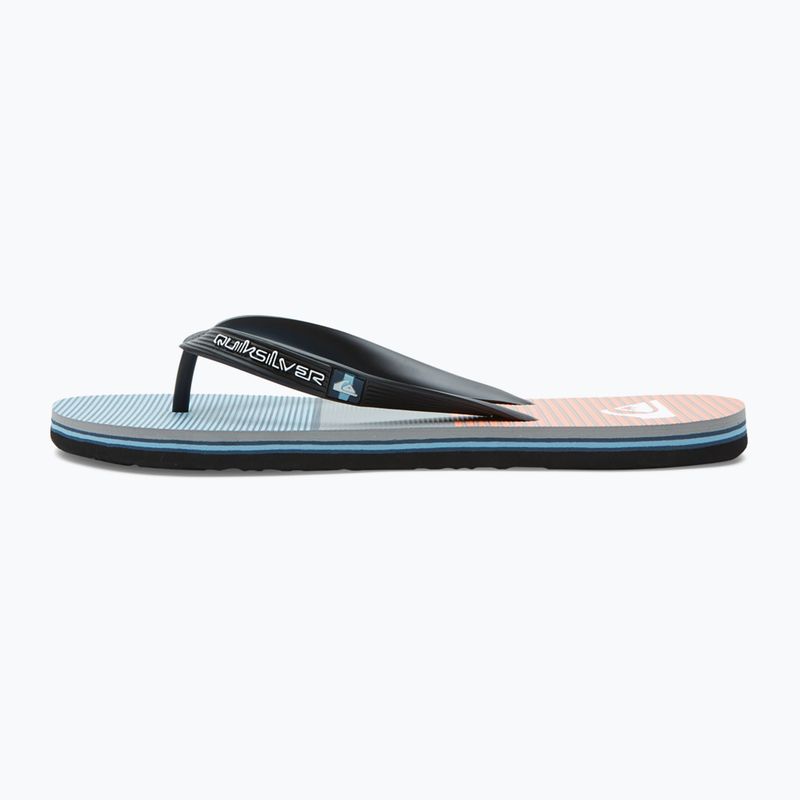 Herren-Flip-Flops Quiksilver Molokai Tijuana blue/blue/orange 11