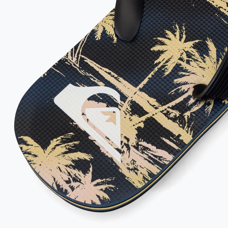 Quiksilver Molokai Air Flow Herren Zehntrenner schwarz und gelb AQYL101318