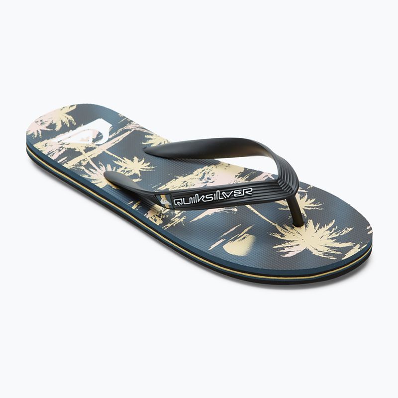 Quiksilver Molokai Air Flow Herren Zehntrenner schwarz und gelb AQYL101318