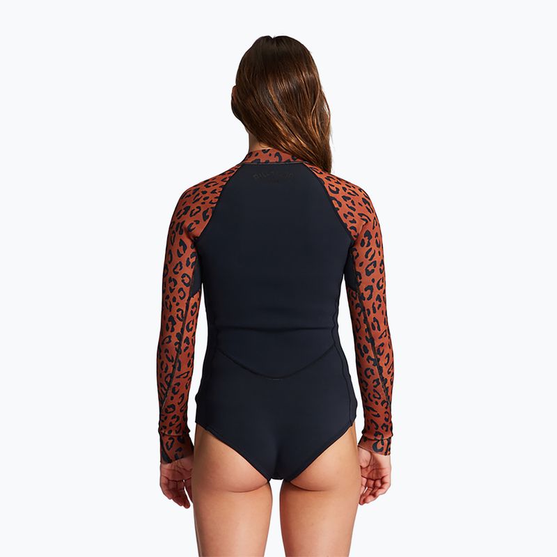 Billabong Frauen 2/2 mm Salty Dayz Frühling gepunktet schwimmen Schaum 2