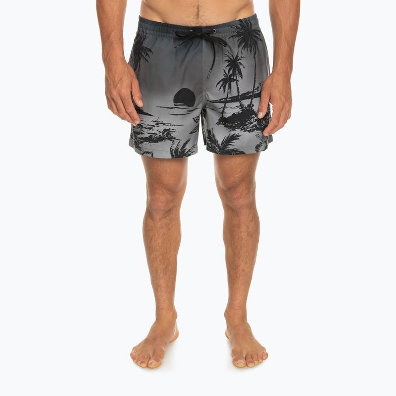 Herren Quiksilver Everyday Paradise Volley 15" Badeshorts grau EQYJV03999-KVJ6 2
