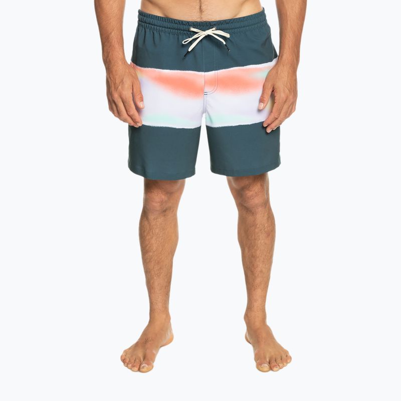 Herren Quiksilver Surfsilk Air-Brush Volley 17Nb Badeshorts navy blau EQYJV04011 2