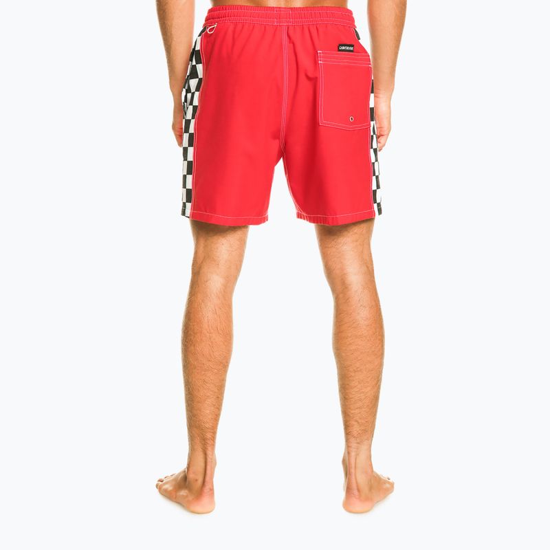 Herren Quiksilver Original Arch Volley 17" Badeshorts rot EQYJV03995-RQC0 3