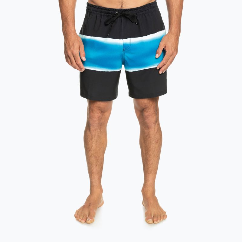 Quiksilver Herren Surfsilk Air-Brush Volley 17" Schwimmshorts schwarz EQYJV04011 2