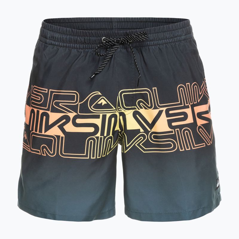 Quiksilver Männer jeden Tag Wordblock Volley 17" Schwimmen Shorts Graphit EQYJV04005-KVJ6
