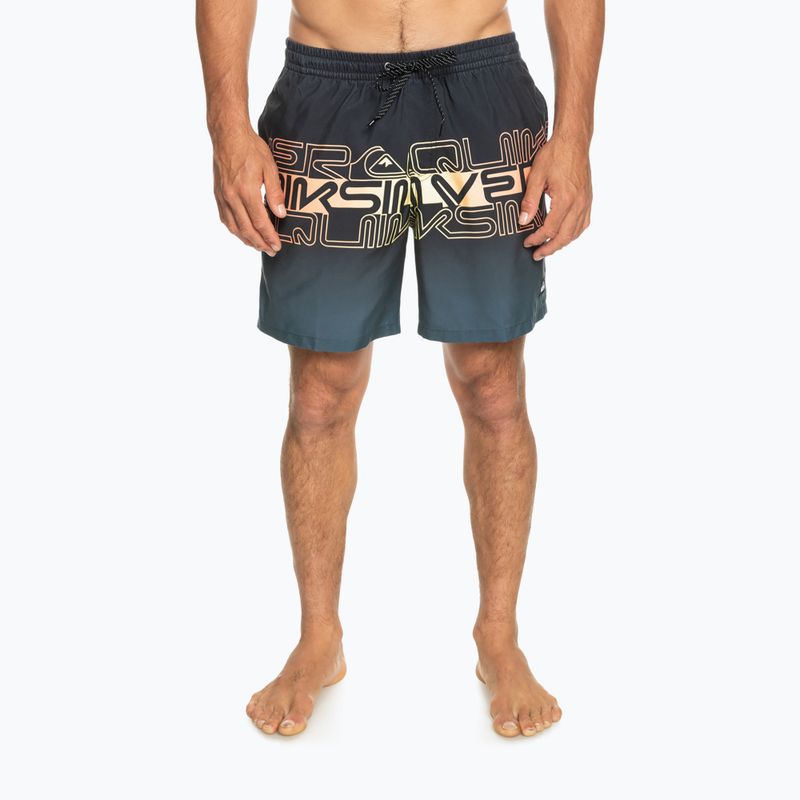 Quiksilver Männer jeden Tag Wordblock Volley 17" Schwimmen Shorts Graphit EQYJV04005-KVJ6 2