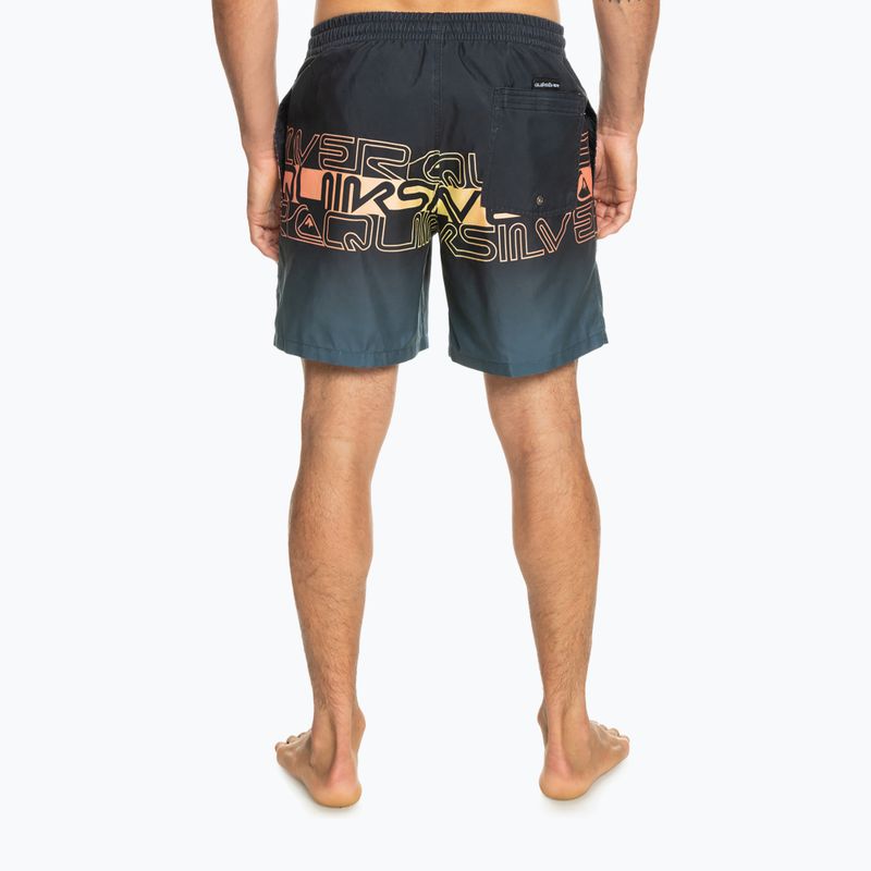 Quiksilver Männer jeden Tag Wordblock Volley 17" Schwimmen Shorts Graphit EQYJV04005-KVJ6 3