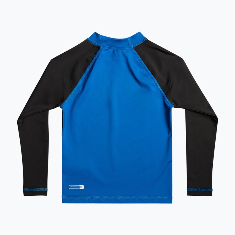 Quiksilver Next Gen Kinder-Schwimm-Shirt Schnorchel blau 2