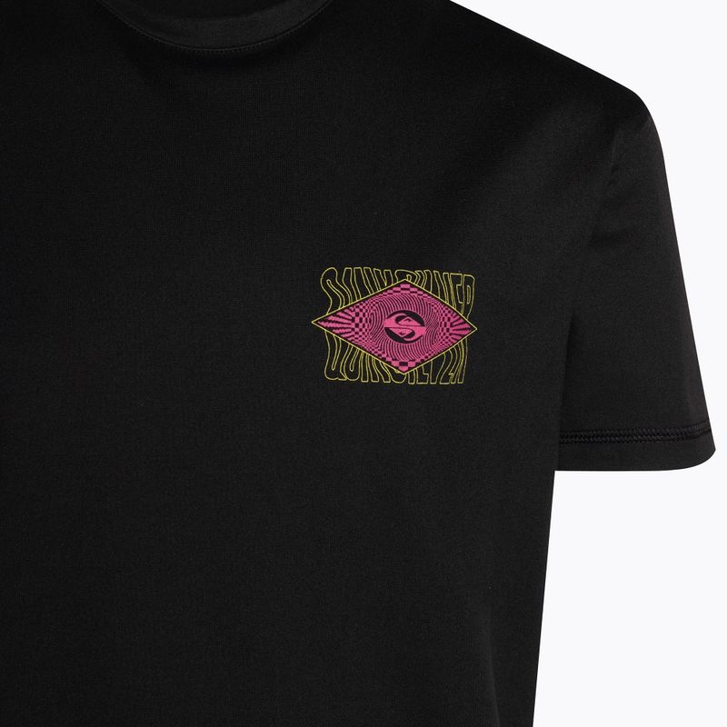 Quiksilver Radical Surf SS Y Kinder Schwimmen Shirt schwarz